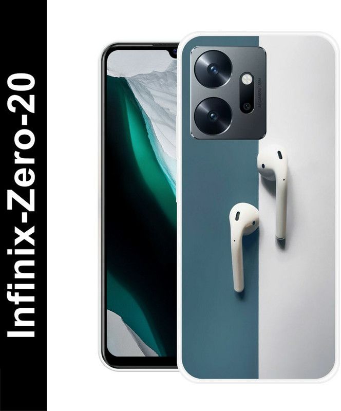 zevoko Back Cover for Infinix Zero 20  (Multicolor, Dual Protection, Silicon, Pack of: 1)