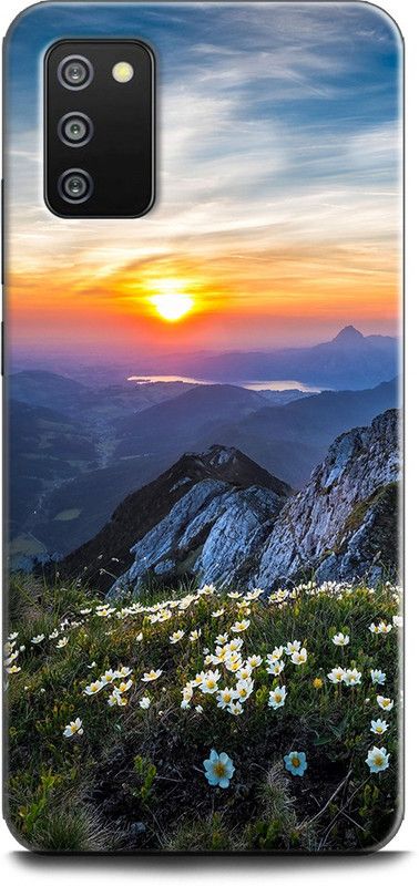 Afterglow Back Cover for SAMSUNG Galaxy M02s BEAUTIFUL, FLOWERS, NATURE, ABSTRACT, TEXTURE  (Multicolor, Shock Proof, Pack of: 1)