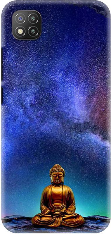 NDCOM Back Cover for POCO C3  (Multicolor, Hard Case, Pack of: 1)