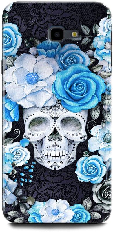 WallCraft Back Cover for SAMSUNG Galaxy J4 Plus SKULL, BLUE, ROSE, FLOWERS, SCARY, CARTOON, MONSTER  (Multicolor, Dual Protection, Pack of: 1)