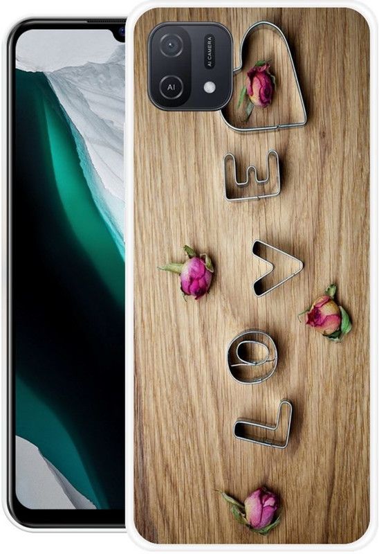 RJ14 (Online) Back Cover for OPPO A16E  (Brown, Grip Case, Silicon)