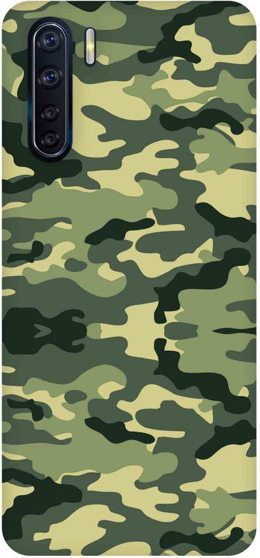 Inkzz Camo Mobile Skin - Only Back for Oppo F15 Mobile Skin  (Multicolor)