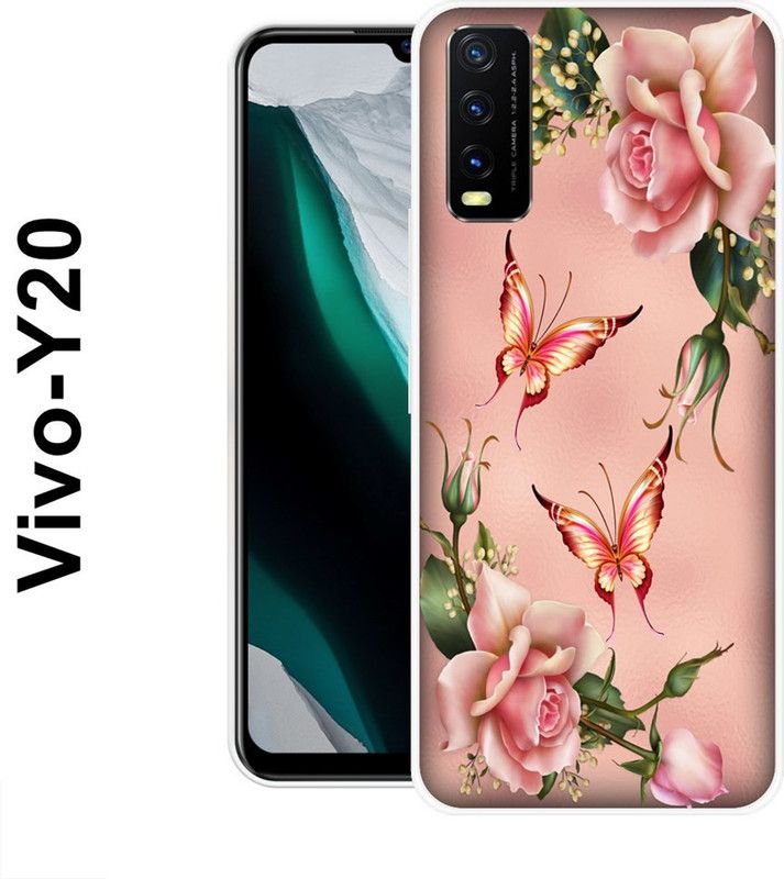 KLC Back Cover for Vivo Y20, Vivo Y20G, Vivo Y20S, Vivo Y20 2021, Vivo Y20A, Vivo Y20i  (Multicolor, Grip Case, Silicon)