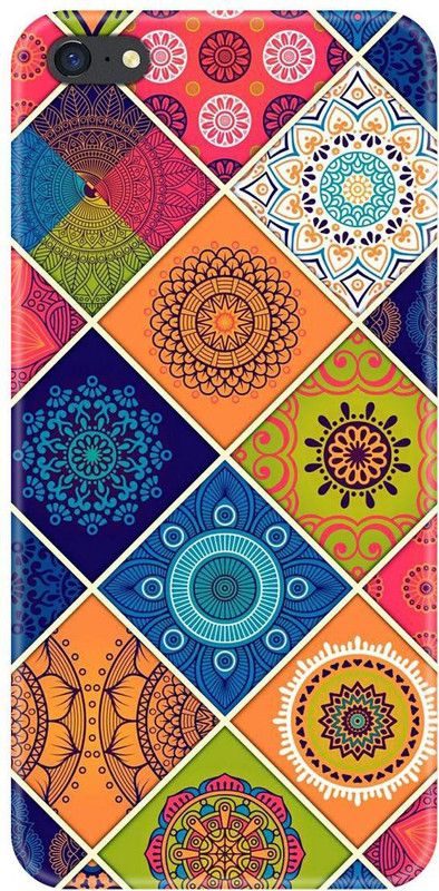 Smutty Back Cover for OPPO Realme 1, CPH1859, CPH1861 - Rangoli Print  (Multicolor, Hard Case, Pack of: 1)
