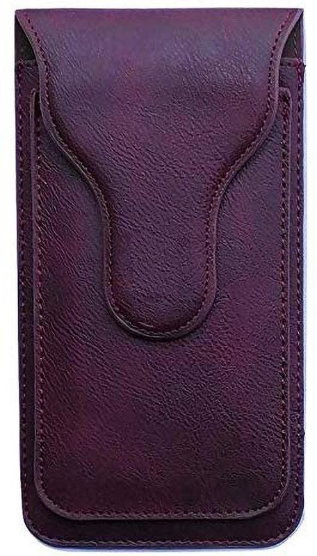 Elica Pouch for LG Q Stylus  (Red, Cases with Holder, Pack of: 1)