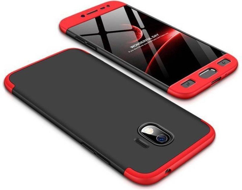 MOBIRUSH Front & Back Case for Samsung Galaxy J2 Pro 2018  (Red, Dual Protection, Pack of: 1)