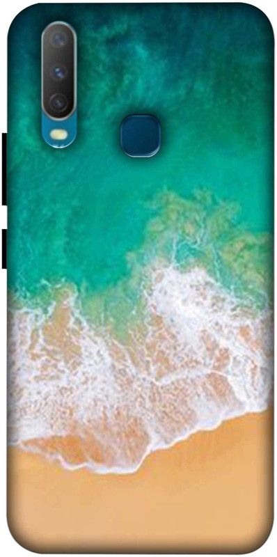 NDCOM Back Cover for REALME U10 Ocean Beach Printed  (Multicolor, Hard Case, Pack of: 1)