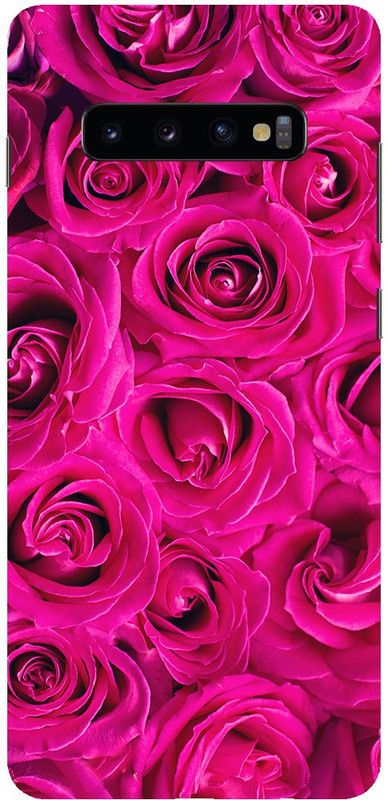 TRUEMAGNET Back Cover for Samsung Galaxy S10+  (Pink, Hard Case)