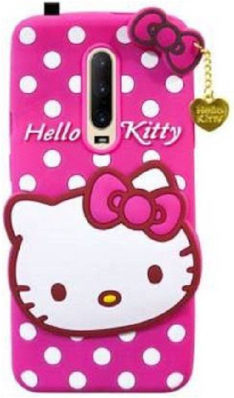 JBJ Bumper Case for Redmi K20 Pro 3D Hello Kitty  (Pink, Dual Protection, Pack of: 1)