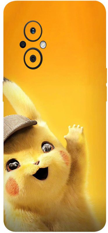 BUGGU Oppo F21 Pro 5G Vinyl, oppo f21 pro 5G Mobile Skin  (Ultra Super Baby Pikachu Skin With High Mattte Finish.)