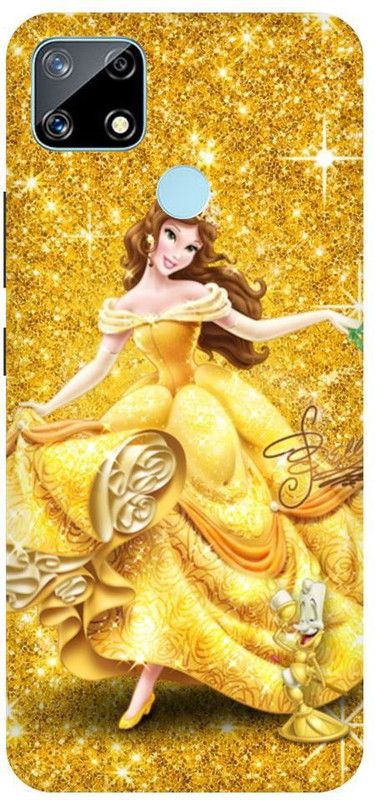 ZIGTOZAG SHOPPE Back Cover for Realme Narzo 20  (Yellow, Hard Case)