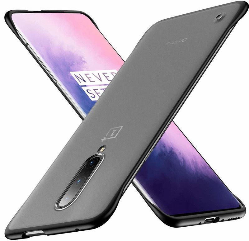 Spectacular ace Back Cover for OnePlus 8  (Black, Transparent, Dual Protection, Silicon, Pack of: 1)