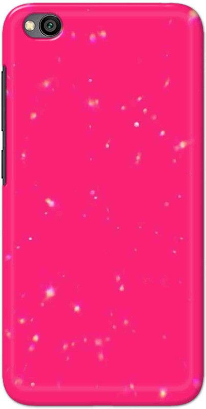 NDCOM Back Cover for Redmi Go Pink Printed  (Multicolor, Hard Case, Pack of: 1)