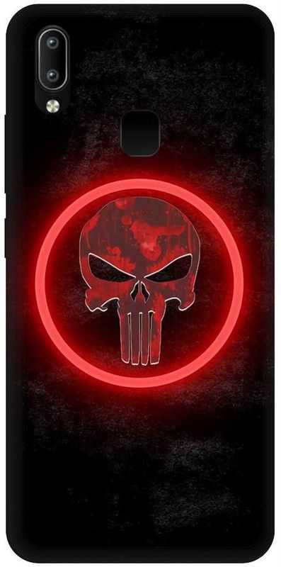 URCHIN Back Cover for Vivo Y95 Punisher, Punisher logo, Skull, Ghost  (Multicolor, Shock Proof, Pack of: 1)