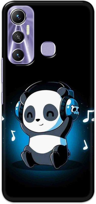 NDCOM Back Cover for Infinix Hot 11 Cute Music Cartoon Printed  (Multicolor, Hard Case, Pack of: 1)