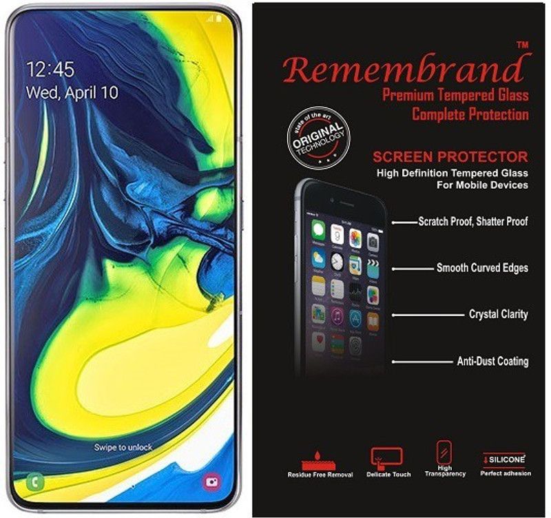 Remembrand Impossible Screen Guard for Samsung Galaxy A80  (Pack of 1)