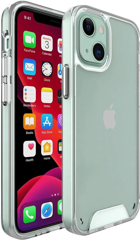 RAGRO Back Cover for Apple Iphone 14  (Transparent, Shock Proof, Pack of: 1)