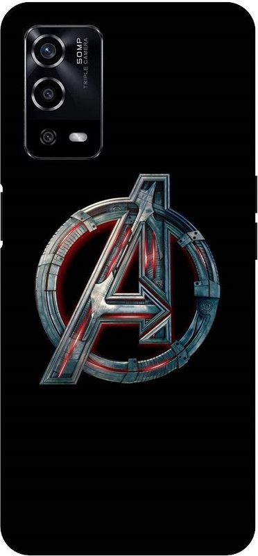UMPRINT Back Cover for Oppo A55/CPH2325, Avenger Superhero Printed Back Cover  (Multicolor, Hard Case, Pack of: 1)