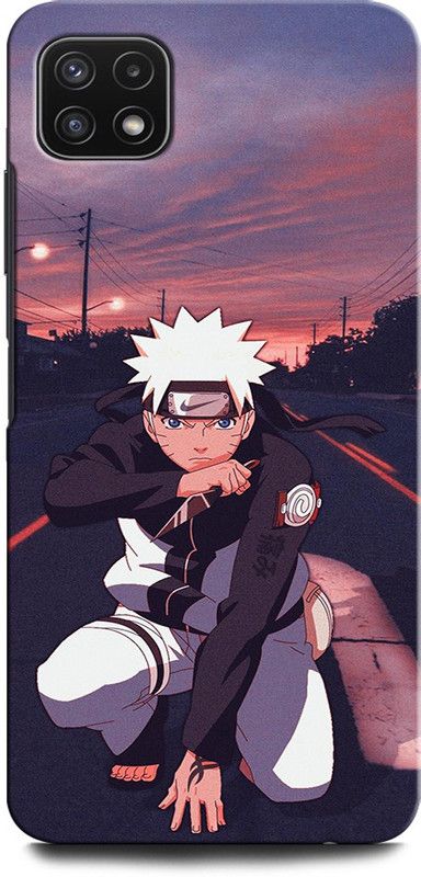 GRAFIQE Back Cover for SAMSUNG Galaxy F42 5G NARUTO UZUMAKI, ANIME, NEON, GOKU  (Multicolor, Shock Proof, Pack of: 1)