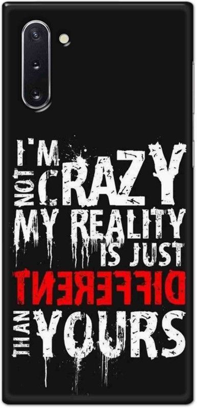 NDCOM Back Cover for Samsung Galaxy Note 10 Different Than Yours Printed  (Multicolor, Hard Case, Pack of: 1)