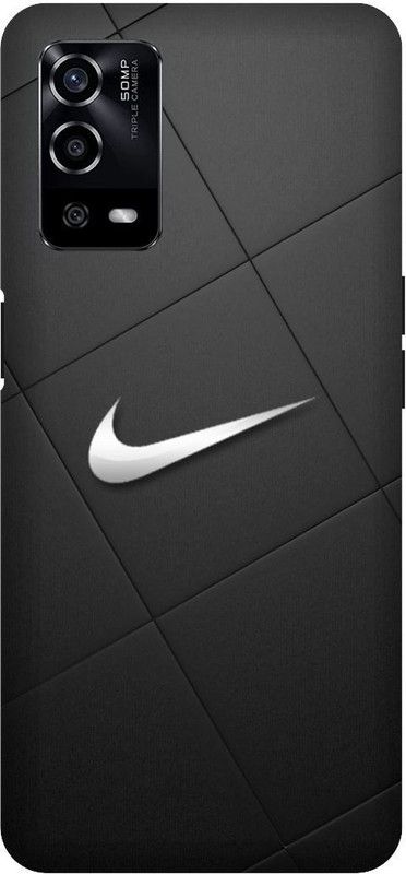 UMPRINT Back Cover for Oppo A55/CPH2325, Nike Nike Logo Printed Back Cover  (Multicolor, Hard Case, Pack of: 1)
