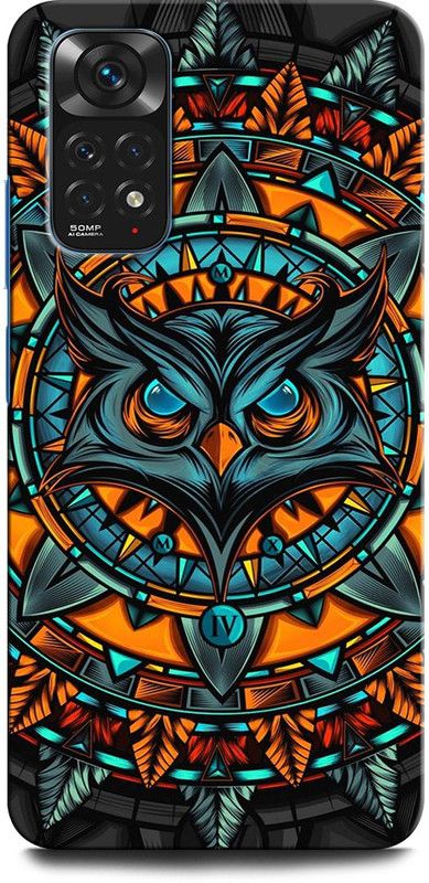 GRAFIQE Back Cover for Redmi Note 11s OWL, ILLUMINATI BUHO, WORLD, EYE, USA, ILLUMINATI, MASONICO, OWL  (Multicolor, Shock Proof, Pack of: 1)