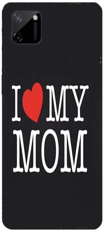 METOO Back Cover for Realme C11, Love u Mom Design Back Cover, Realme C11 back cover Print : 13  (Multicolor, Dual Protection, Silicon, Pack of: 1)