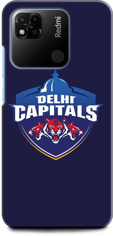 WallCraft Back Cover for REDMI 10A IPL, DELHI CAPITALS, SPORTS, JERSEY, CRICKET  (Multicolor, Dual Protection, Pack of: 1)