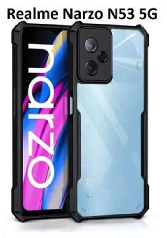 ALONZO Front & Back Case for Realme Narzo N53, Narzo N53, (IP)  (Blue, Grip Case, Pack of: 1)