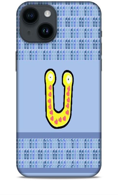 Keviv Back Cover for APPLE iPhone 14  (Blue, Yellow, Hard Case, Pack of: 1)