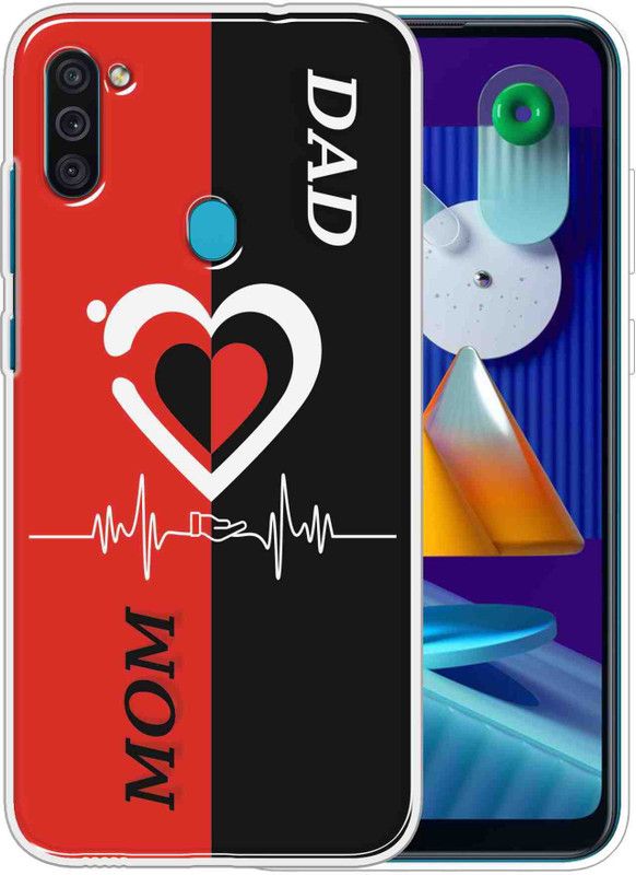 Vascase Back Cover for Samsung Galaxy M11  (Multicolor, Dual Protection, Silicon)