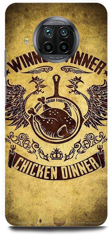 Ignite Back Cover for Mi 10i, M10iX08, PUBG GAME PUBG SUPER HERO BATTLEGROUNDS WINNER WINNER CHICKEN DINNER  (Multicolor, Hard Case, Pack of: 1)