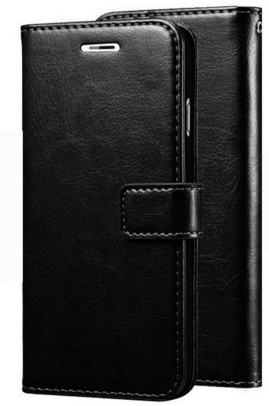 PerfectBuyShop Flip Cover for Realme C1  (Black, Pack of: 1)