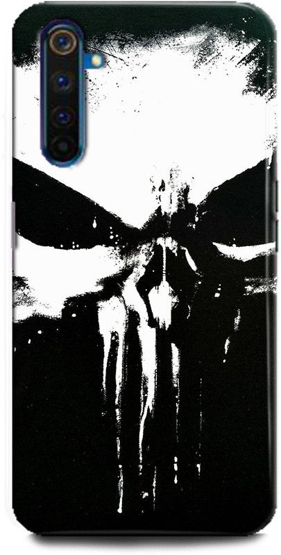 Afterglow Back Cover for Realme 6 Pro PUNISHER, PUNISHER LOGO, SKULL, GHOST  (Multicolor, Shock Proof, Pack of: 1)