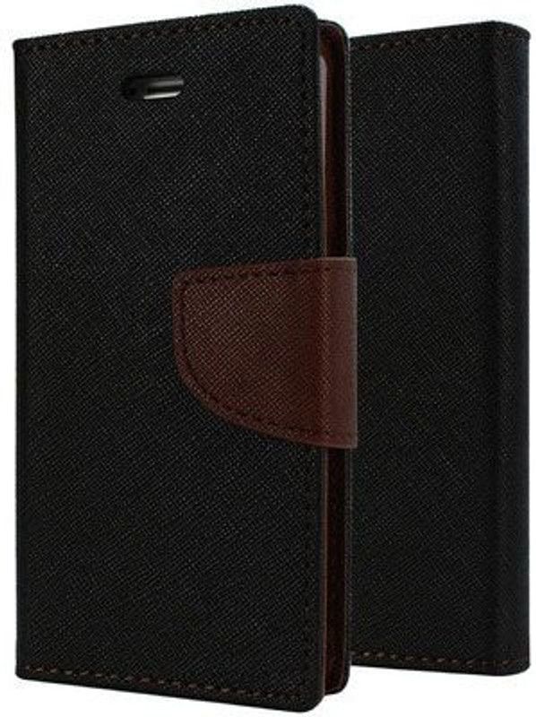 Krumholz Flip Cover for SAMSUNG Galaxy On7 Prime  (Brown, Pack of: 1)