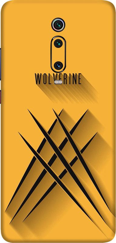OggyBaba Xiaomi K20 Pro, Skin Guard, An Elegant Wolverine Sign Mobile Skin  (Wolverine Sign Multicolor Skin With Ultra Matte Finish)