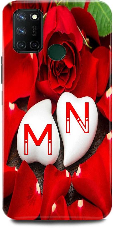 MP ARIES MOBILE COVER Back Cover for Samsung Galaxy A21s,M Loves N Name,M Name, N Letter, Alphabet,M Love N NAME  (Multicolor, Hard Case, Pack of: 1)
