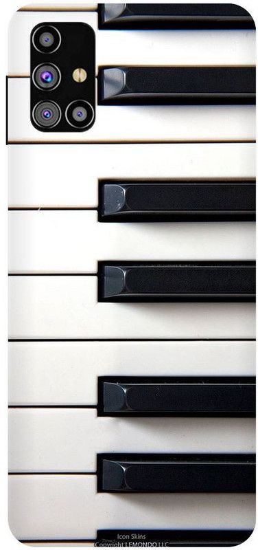 URCHIN Back Cover for Samsung M31 piano, Piano, Music, Instrument, Cool, Music  (Multicolor, Shock Proof, Pack of: 1)