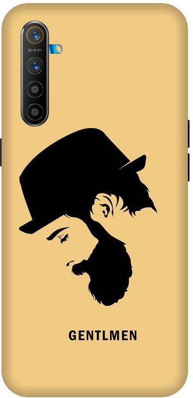 SSMORYA Back Cover for Realme XT  (Black, Beige, Waterproof, Pack of: 1)