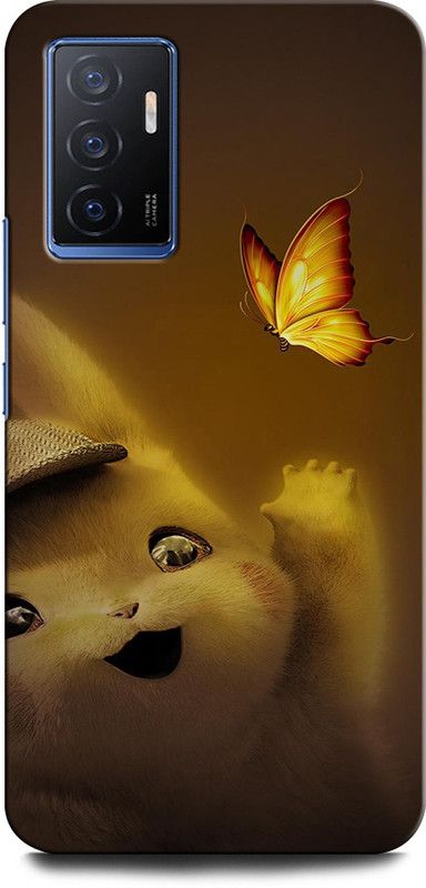 ORBIQE Back Cover for Vivo V23e 5G PIKACHU, POKEMON, GAME, CARTOON, PICACHUDEADPOOL  (Multicolor, Hard Case, Pack of: 1)