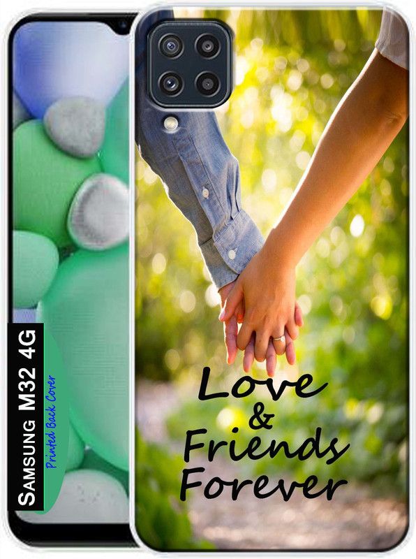 KENTAROELENE Back Cover for Samsung Galaxy M32 4G, Samsung M249  (Multicolor, Dual Protection, Silicon, Pack of: 1)