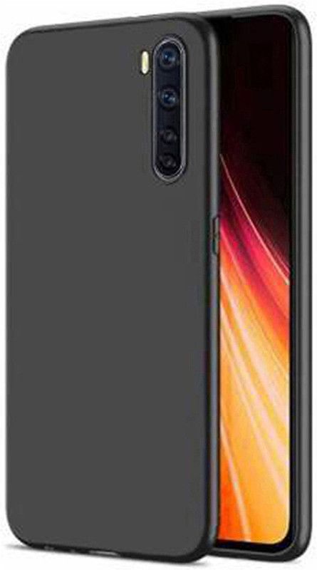 Stunny Pouch for OPPO F15  (Black, Shock Proof, Silicon, Pack of: 1)