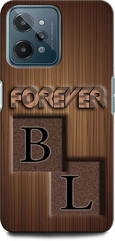 INTELLIZE Back Cover for Realme C31 BL, B LOVE L, L LOVE B, B LETTER, L LETTER, BL NAME  (Multicolor, Hard Case, Pack of: 1)