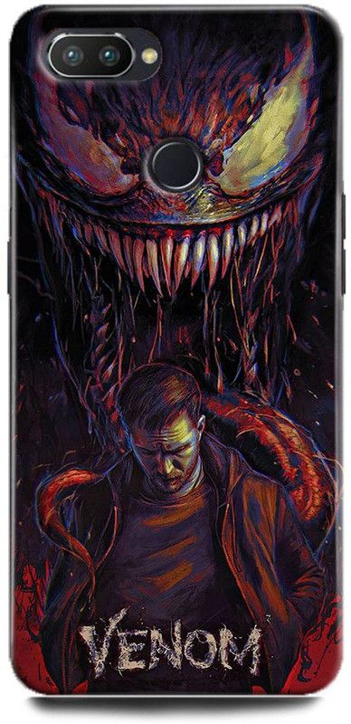 FIKORA Back Cover for OPPO F9/CPH1881 VENOM PRINTED  (Multicolor, Hard Case, Pack of: 1)
