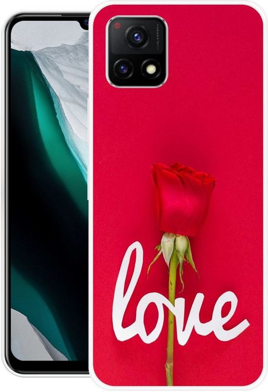 SIMAWAT Back Cover for Vivo Y72 5G  (Multicolor, Grip Case, Silicon, Pack of: 1)