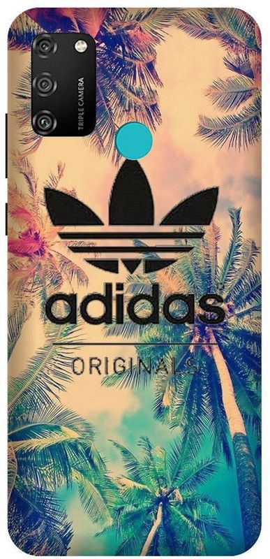 URCHIN Back Cover for Honor9A Adidas, Adidas Symbol, Adidas Logo, Adidas Sign  (Multicolor, Shock Proof, Pack of: 1)