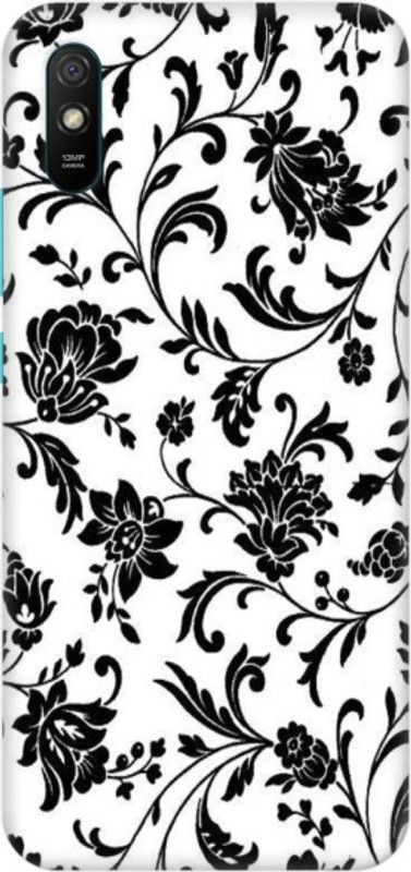 COBIERTAS Back Cover for Mi Redmi 9A SPORT  (Black, White, Hard Case)