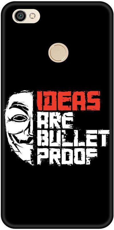 Smutty Back Cover for Mi Redmi Y1, MDI6S - Joker Word Print  (Multicolor, Hard Case, Pack of: 1)
