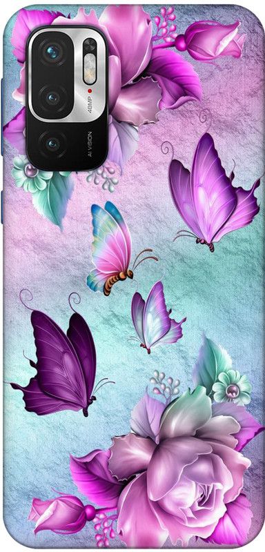 RUNVO Back Cover for MI Note 10T 5G Back Cover  (Multicolor, Grip Case, Silicon)