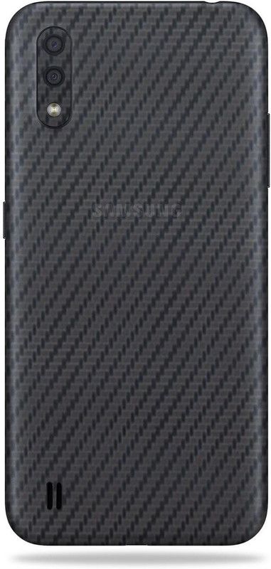 OggyBaba samsung m01, samsung m 01 Mobile Skin  (3D Ultra Clear Transparent Carbon Fibre)